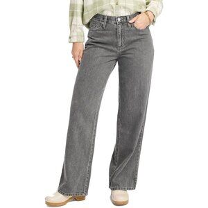 Universal Thread Women's High-Rise Wide Leg Jeans Gray Wash 14